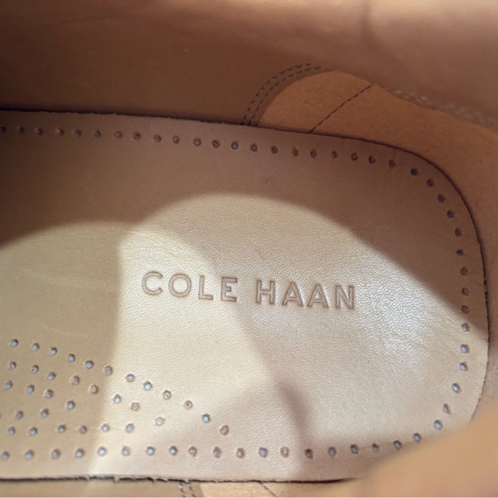 Cole Haan White Leather Sneakers - Picture 6 of 15